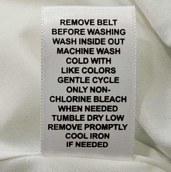 ELLE Women's Lemon and Leaf Print Fit And Flare Mini Dress With Belt. Size 2 - Picture 9 of 9